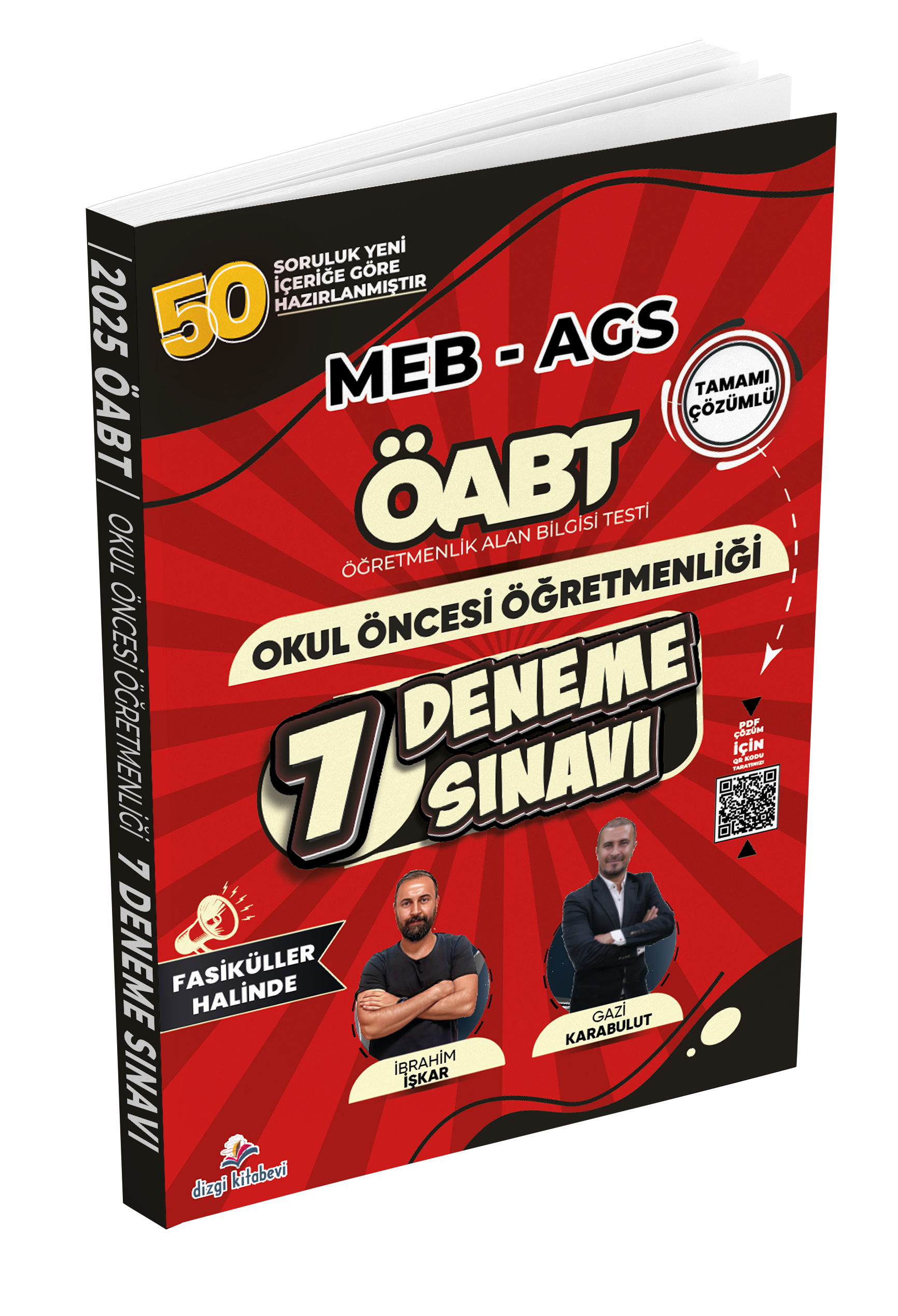 2025 Meb Ags Öabt Okul Öncesi Öğretmenliği PDF Çözümlü 7 Deneme