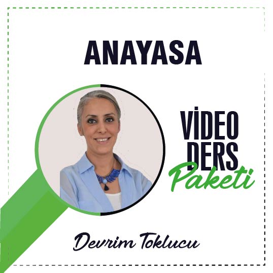 Anayasa Video Ders Paketi Anayasa Video Ders Paketi